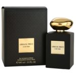 Giorgio armani PRIVE cuir noir