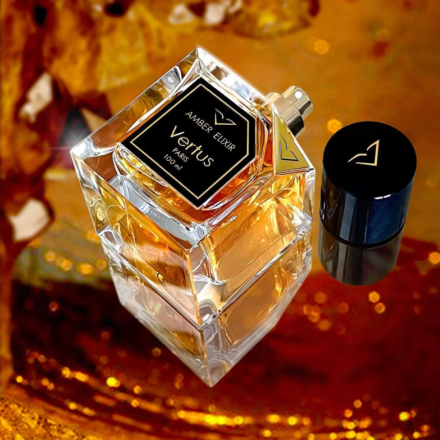 Vertus Amber Elixir Unisex EDP, 100ml - Image 3